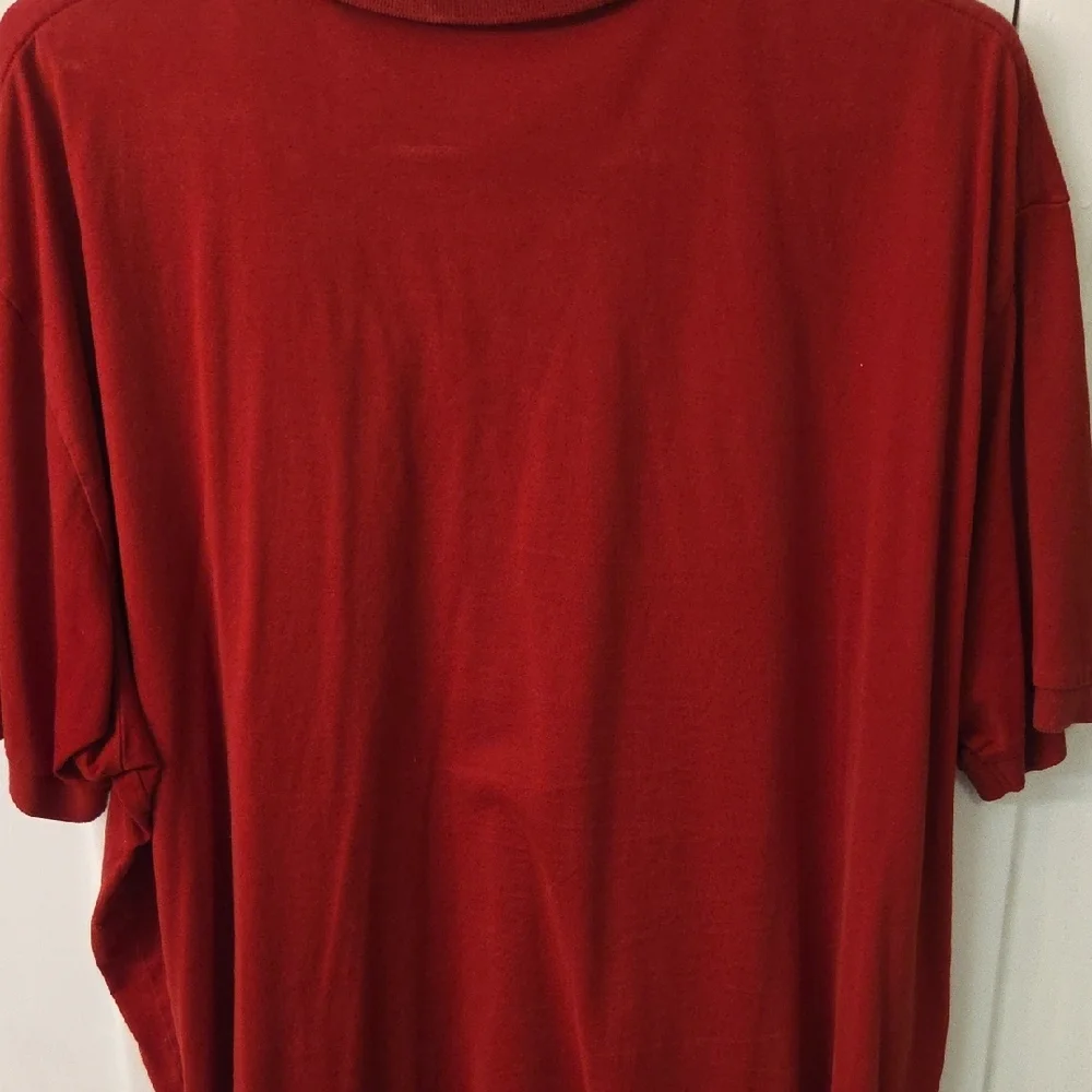 Polo by Ralph Lauren Men's Deep Red Polo with Blue Pony